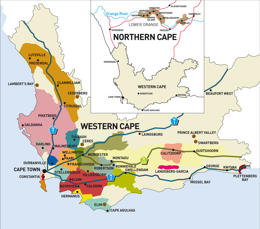Vignoble Afrique du Sud
