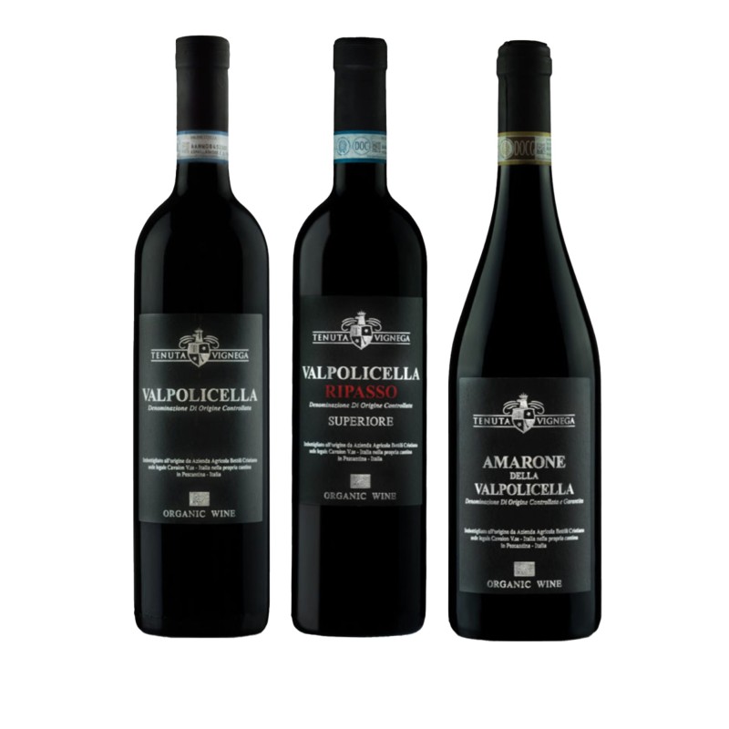 Région du Valpolicella - Coffret 3 bouteilles