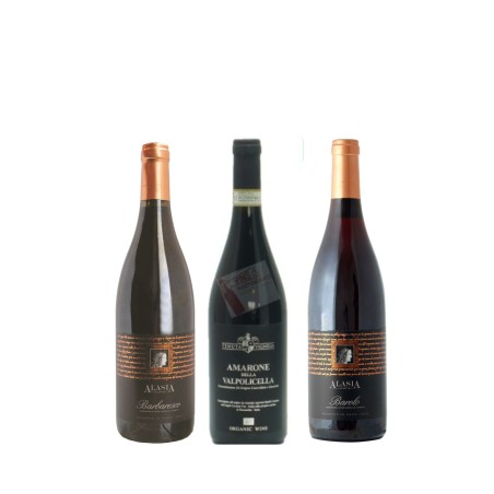 Grands cuvées italiennes - Coffret 3 bouteilles
