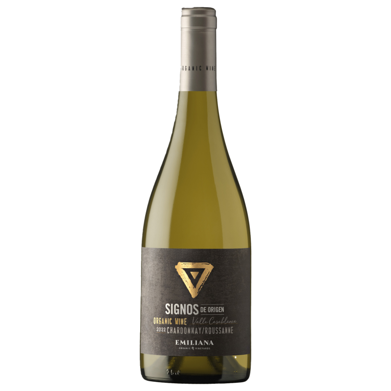 EMILIANA -Chardonnay/ Marsanne/ Viognier- Signos de Origen - Vin Chili