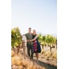 Tyrrel et Anna dans leurs vignes à Paarl