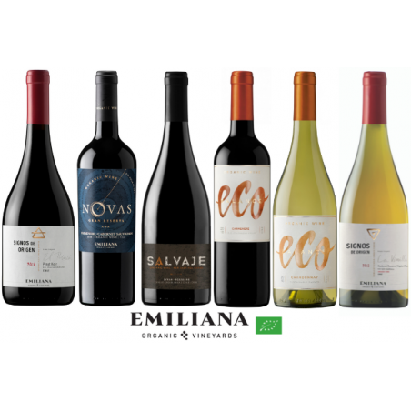 Coffret EMILIANA - Vins BIO du Chili